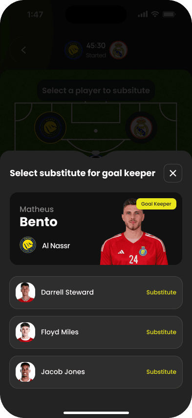Tactical Substitute